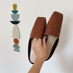 Zara Square Mules size 10